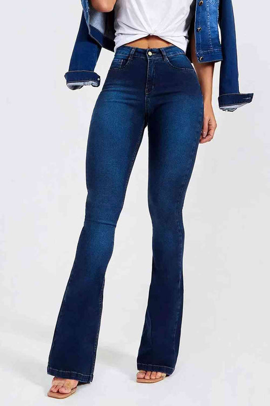 Stretchy Boot Cut Jeans
